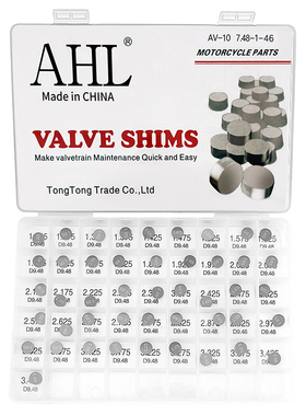 适配机车气门垫片7.48 8.85 9.48 10MM气门间隙调整片 调节垫片