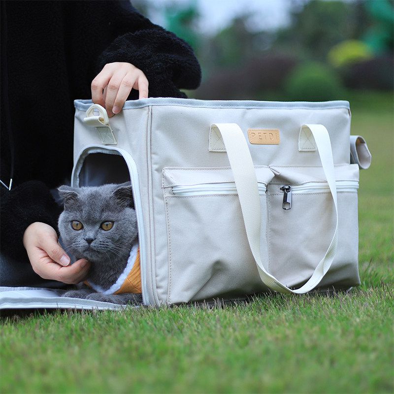 高颜值猫包冬天斜挎单肩猫咪背包携带轻便猫袋猫书包装猫的宠物包