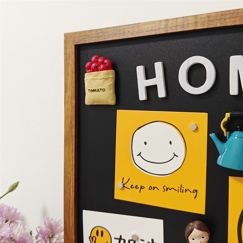 冰箱贴磁吸电表箱装饰画实木电闸箱网线盒开关遮丑墙画黑板挂画免