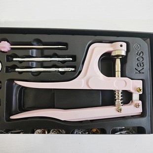 T5树脂四合扣831金属纽扣9.5mm五爪扣全套安装 手压钳暗扣 工具套装