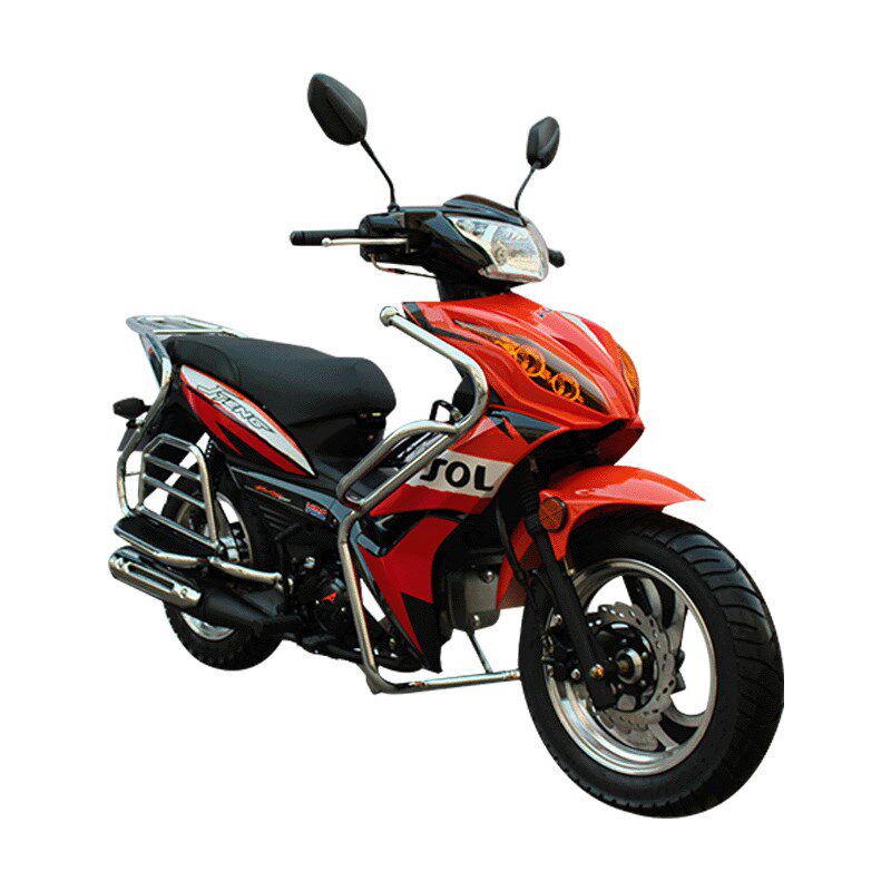 国四建设燃油弯梁款摩托车 整车出口125可上牌电喷两轮摩托车