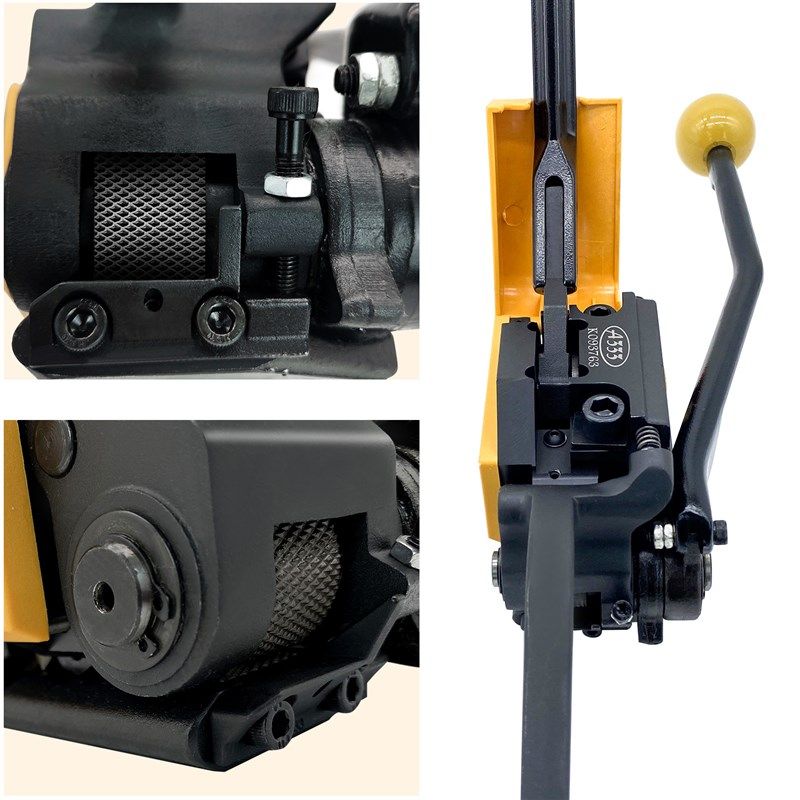 辽宁直供A333手动打包机 阴阳扣钢带打包机 多用金属捆扎机厂家