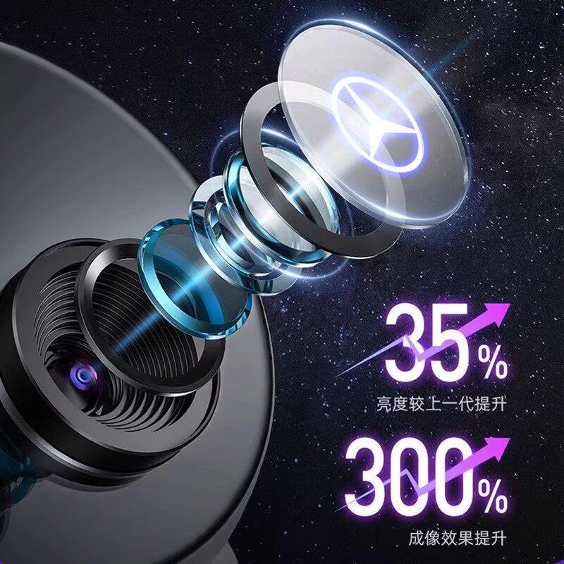 适用宾士车门迎宾灯E级GLC/CLS/CLA/GLE/S级/C级投影灯车门气氛灯