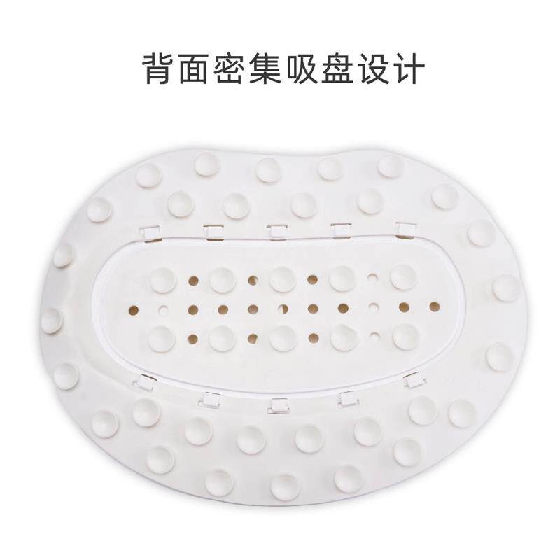 浴缸枕头靠枕多尺寸通用浴缸垫防滑加厚圆形垫子放松按摩泡澡枕