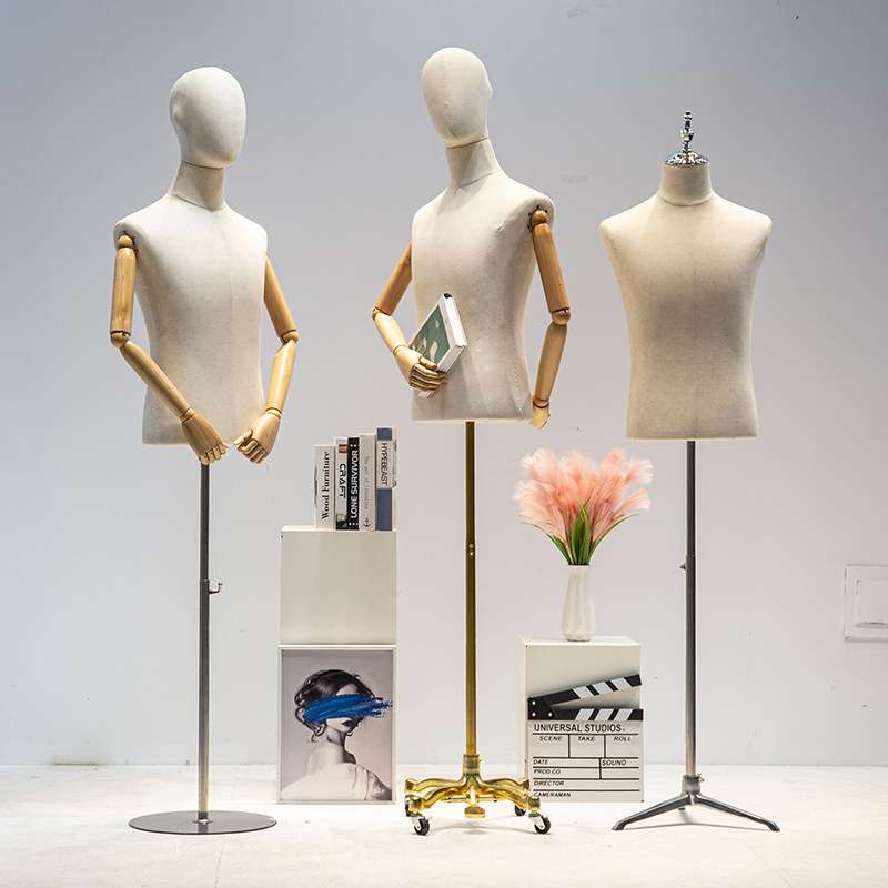 模特道具男半身人台西装礼服西服展示架服装店全身假人男装模特架