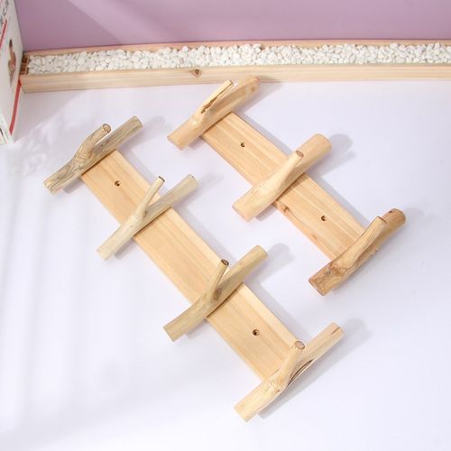 创意原木树杈挂钩长排挂衣钩玄关墙壁衣钩钩民宿酒店装饰挂衣架