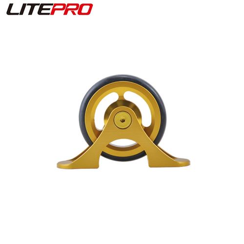 litepro 挡泥板易行轮 铝合金推行轮 培林易行轮除泥版易行轮
