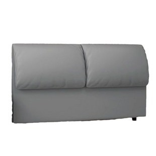 奶油风大象耳朵床头软包靠背全实木落地床头板简约1.5米软包床头