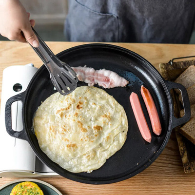 Thickened hCast Iron Uncoated Baking Pan Pancake Oyster Raw
