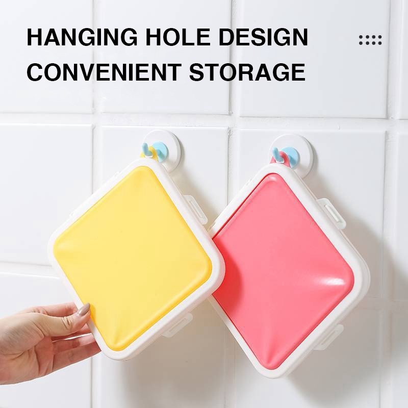 Sandwich Storage Box Silicone Lunch Box Food PStorage Case R