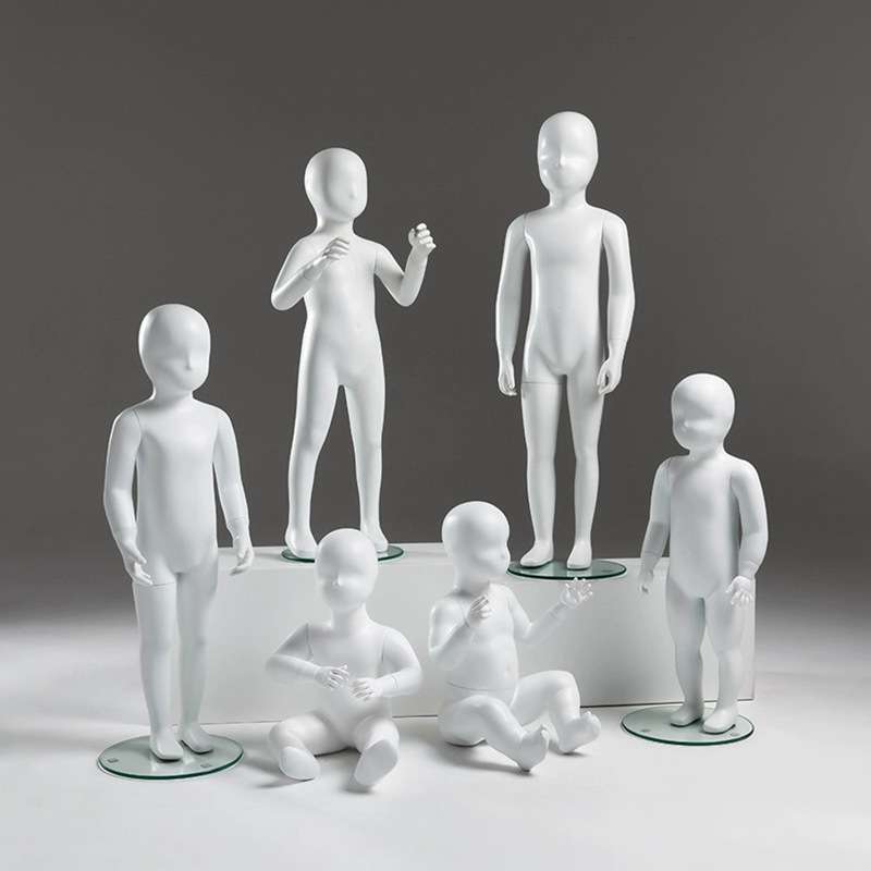 儿童模特道具全身童装店橱窗模特服装小孩婴儿小童模特人台展示架