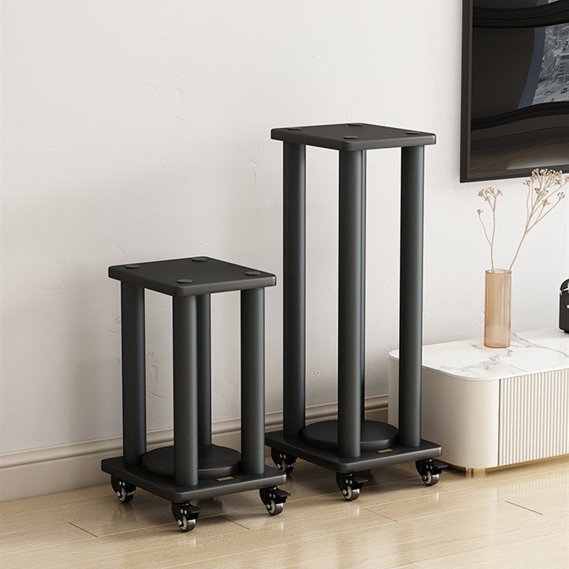 音箱脚架音响支架桌面影音室书架箱底座托盘避震脚钉环绕落地架子