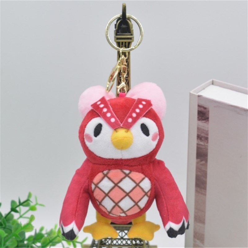 动物之森周边狸克莉莉安钱袋钥匙扣KK公仔毛绒玩具玩偶森友会挂件
