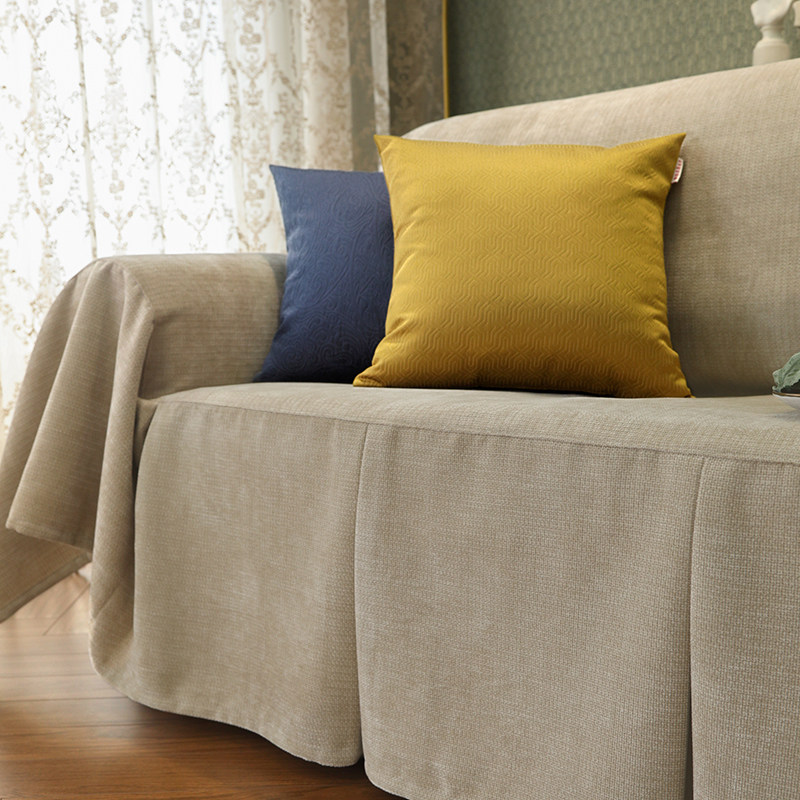 沙发巾绒质纯素色全盖布沙发垫套防尘罩美式现代简约四季可用,居家布艺,沙发垫,淘宝优惠券,粉丝福利购,淘宝优惠卷