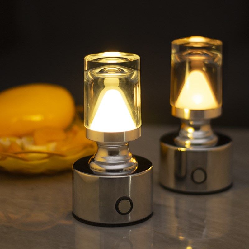 led充电酒吧台灯清吧咖啡餐厅桌灯创意个性KTV装饰服务户外小夜灯