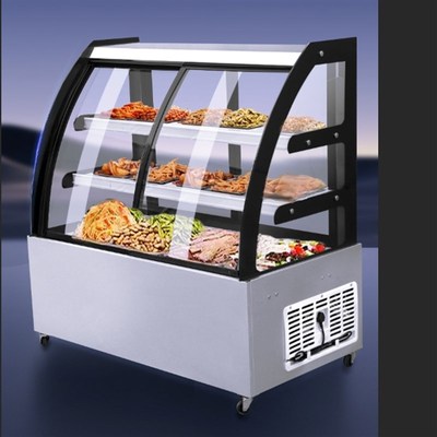 凉菜展示柜商用鸭脖熟食卤菜卤肉冷藏保鲜柜点菜柜直冷串串柜