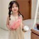 儿童包包2024新款 洋气男童宝宝斜挎包小女孩外出帆布胸包腰包 夏季