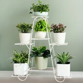 加粗特价 花架子客厅盆栽架多层多肉阳台花架绿萝铁艺花盆架 欧式