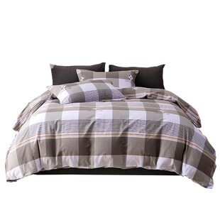 被套条格定制150x200x230学生宿舍0.9m1.5全棉单双人被罩单件