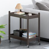 简约现代沙发边几移动茶水柜角几侧边柜家用茶几茶台简易边桌茶桌