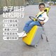 QBOX拉杆箱儿童骑行遛娃旅行箱20寸宝宝可坐 行李箱懒人遛娃车