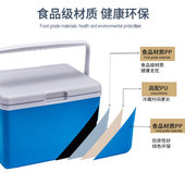 行森户外保温箱露营摆摊冷藏箱冰块冰激凌钓鱼保存背奶冰桶商用