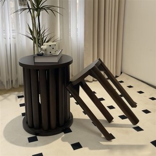 叠叠乐餐凳实木四合一折叠凳家用组合凳可叠放备用板凳新中式茶几