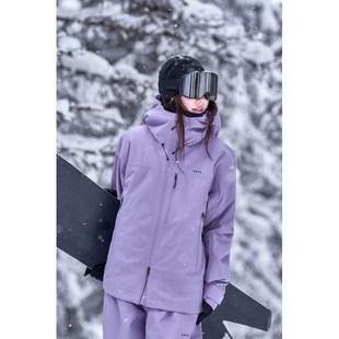 awka滑雪服女款男士单板上衣外套冬季保暖2025新款专业成人3L防水