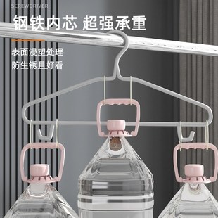 特粗大号成人衣架衣服加粗家用学生宿舍防滑衣挂阳台宿舍挂衣撑子