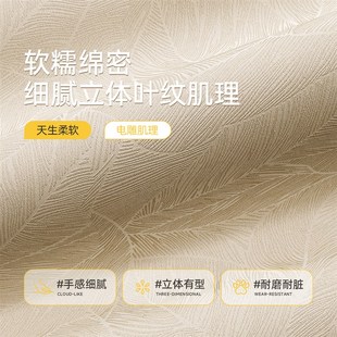 雪尼尔法式 卧室窗帘遮光2025新款 奶油风客厅轻奢隔热防晒遮阳全布