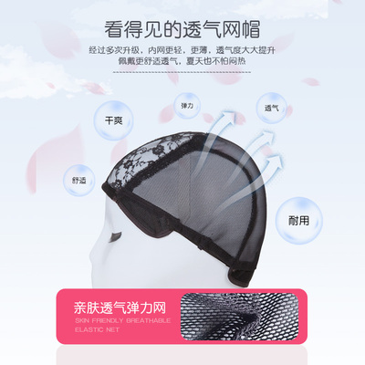 假发女短发全头套真人发丝短直发中老年女士自然妈妈波波头套舒适