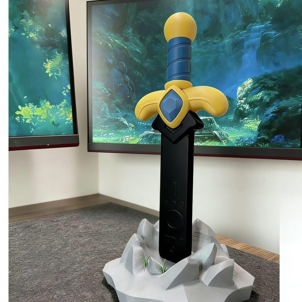 [店铺新品]塞尔达小宝剑遥控器外壳适用小米索尼华为遥控器收纳