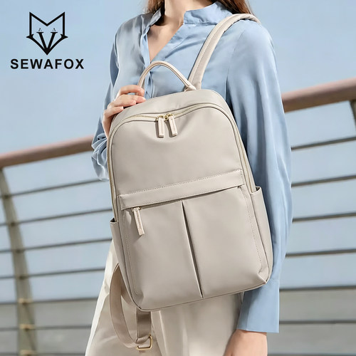 SEWAFOX通勤女大容量电脑双肩包