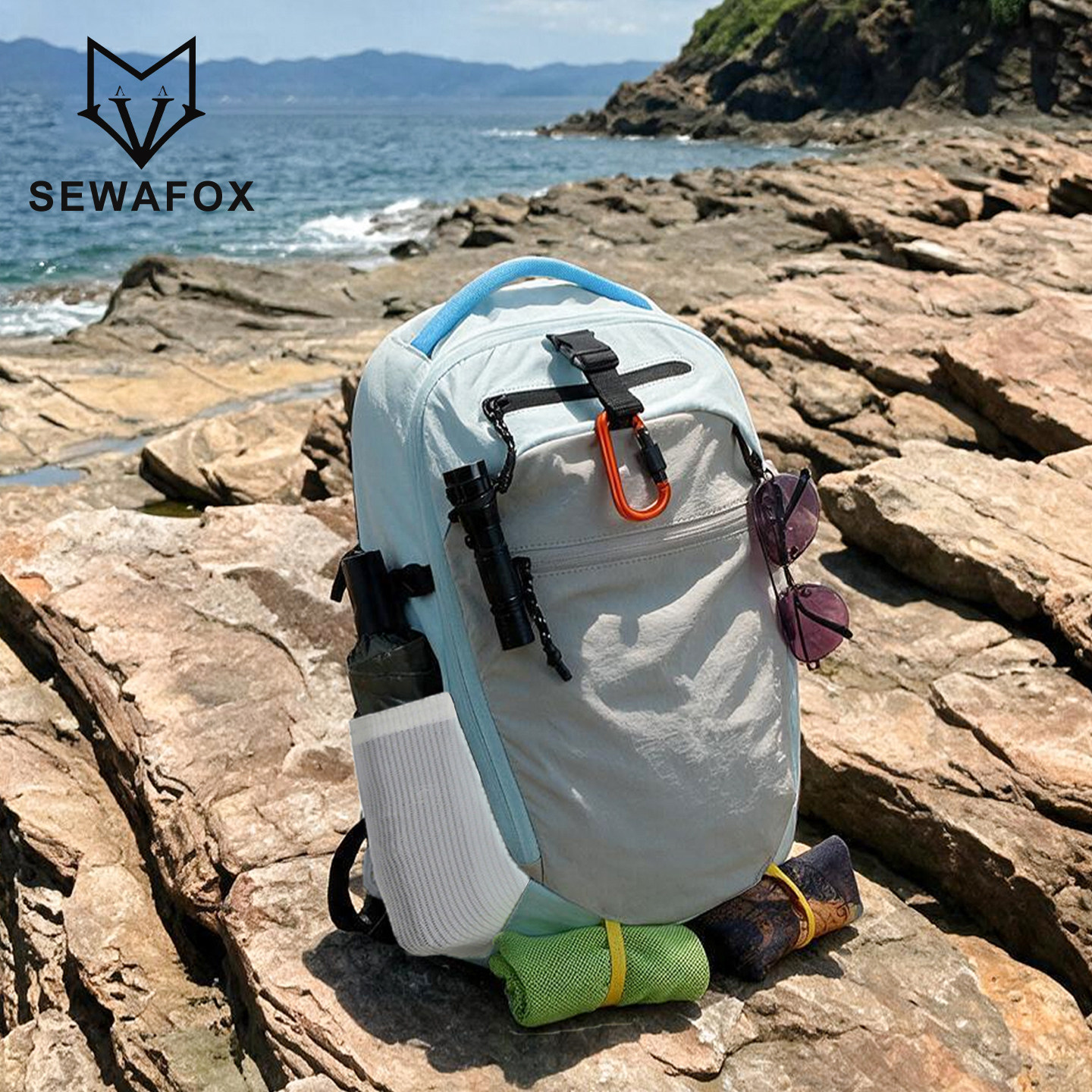章若楠同款双肩包旅行包户外徒步