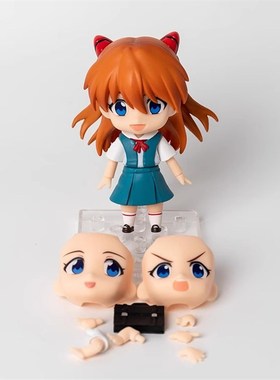 EVA手办动漫周边模型摆件 明日香1202 绫波丽1197粘土人初号机