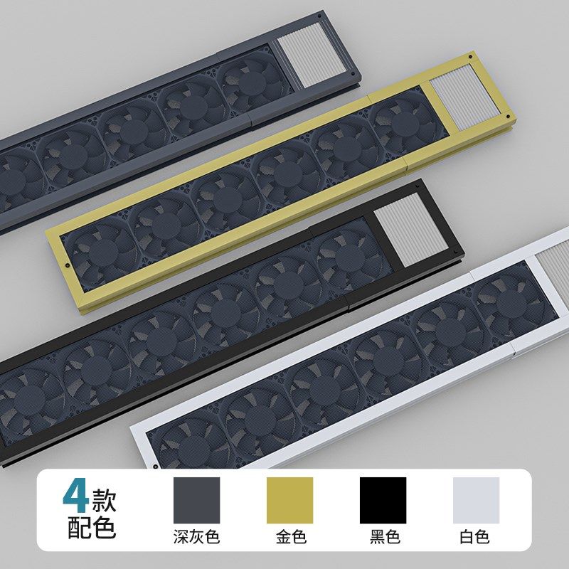 可伸缩窗式排风扇免打孔换排气扇强力静音家用卫生间抽烟风机大风