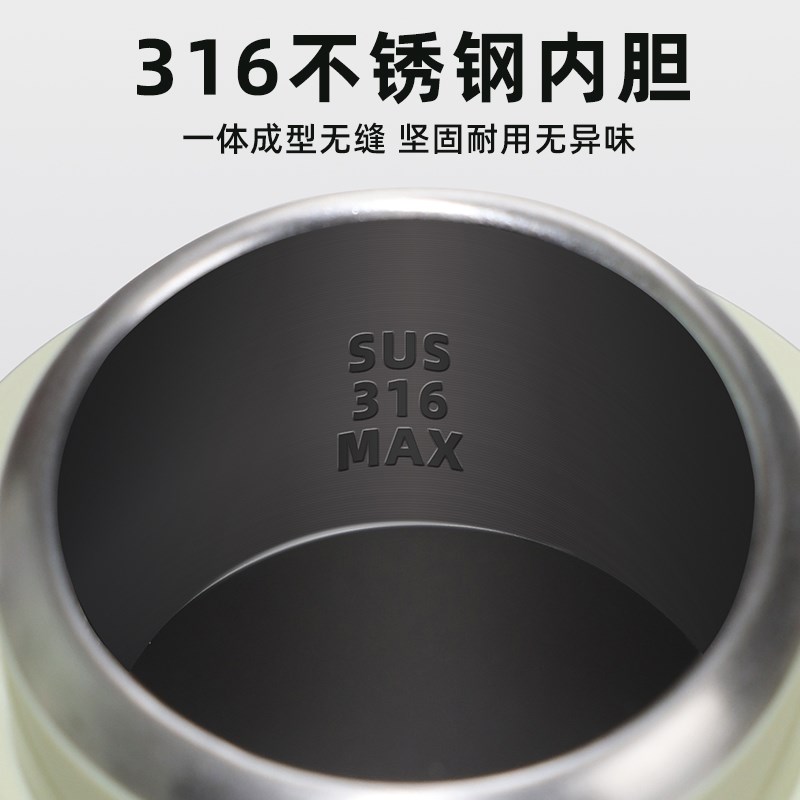 便携式烧水壶恒温小型旅行加热烧水杯1升电热水壶316旅游智能外出