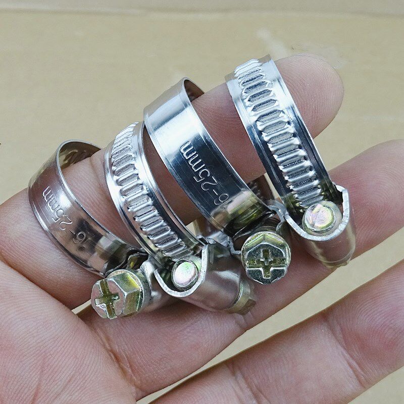 德式不锈钢半钢喉箍卡箍抱箍管箍管卡强力箍管夹煤气管水管卡子