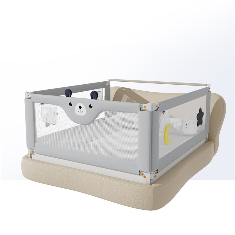 【自营】M-Castle慕卡索床围栏护栏宝宝防摔床上防护栏婴儿防掉床