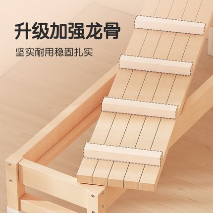 榉木拼接床婴儿实木床儿童床平接飘窗床边加宽拼床大人可睡单人床