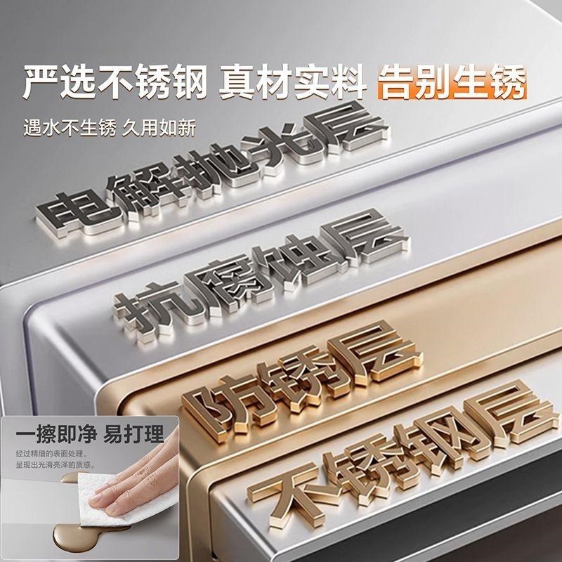 不锈钢调料置物架厨房多功能家用台面筷子刀架盐调味品瓶罐收纳架