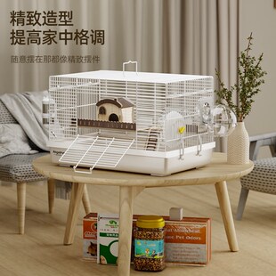 金丝熊笼子仓鼠铁丝专用超大豪华别墅防越狱大空间新手全套双层窝