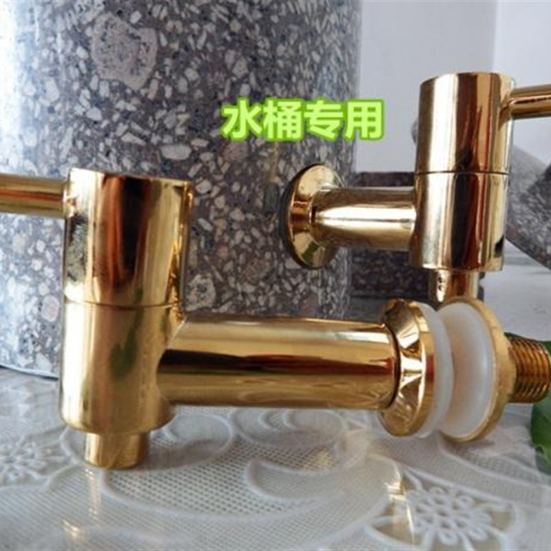 麦饭石木鱼石水桶水缸紫砂净水器D饮水机净水器配件铜水龙头陶瓷