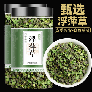 浮萍中药材正品官方旗舰店紫背浮萍浮萍草紫背浮萍洗发田萍干精选