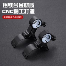新款包角钓箱伞架配件固定器加长加厚拐角插片式钓鱼伞架支架