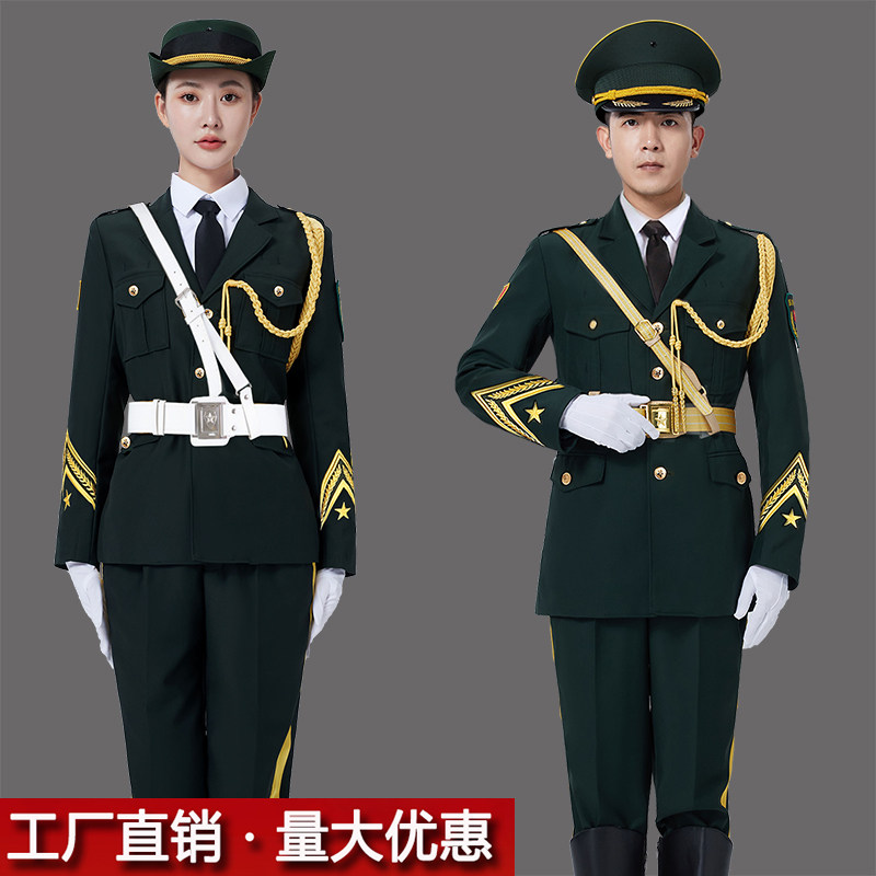 国旗班升旗手仪仗队服装学生升旗服装护卫队衣服学校升旗护旗仪式