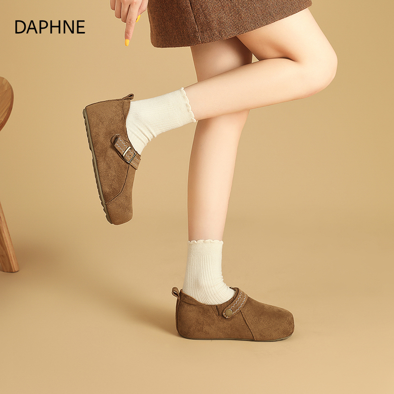 达芙妮复古勃肯鞋新款女软底