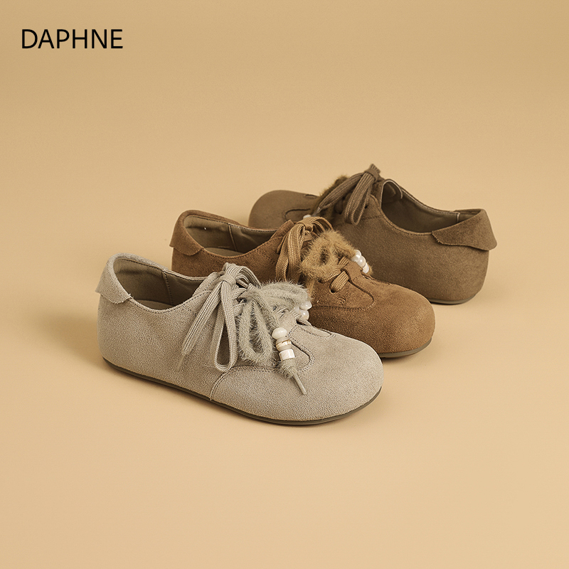 达芙妮平底鞋2025秋季新款