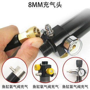 agh四级增压打气筒40mp三级增压手动打气泵30MPA高压瓶充气超高压