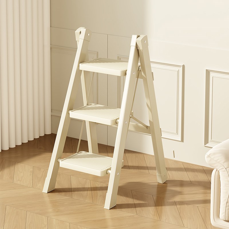 家用梯子折叠梯加厚伸缩人字梯室内多功能乔迁爬楼梯三四步小梯凳